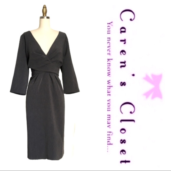 ABS Allen Schwartz Dresses & Skirts - COPY - ABS Essentials Gray Sheath Wiggle Dress